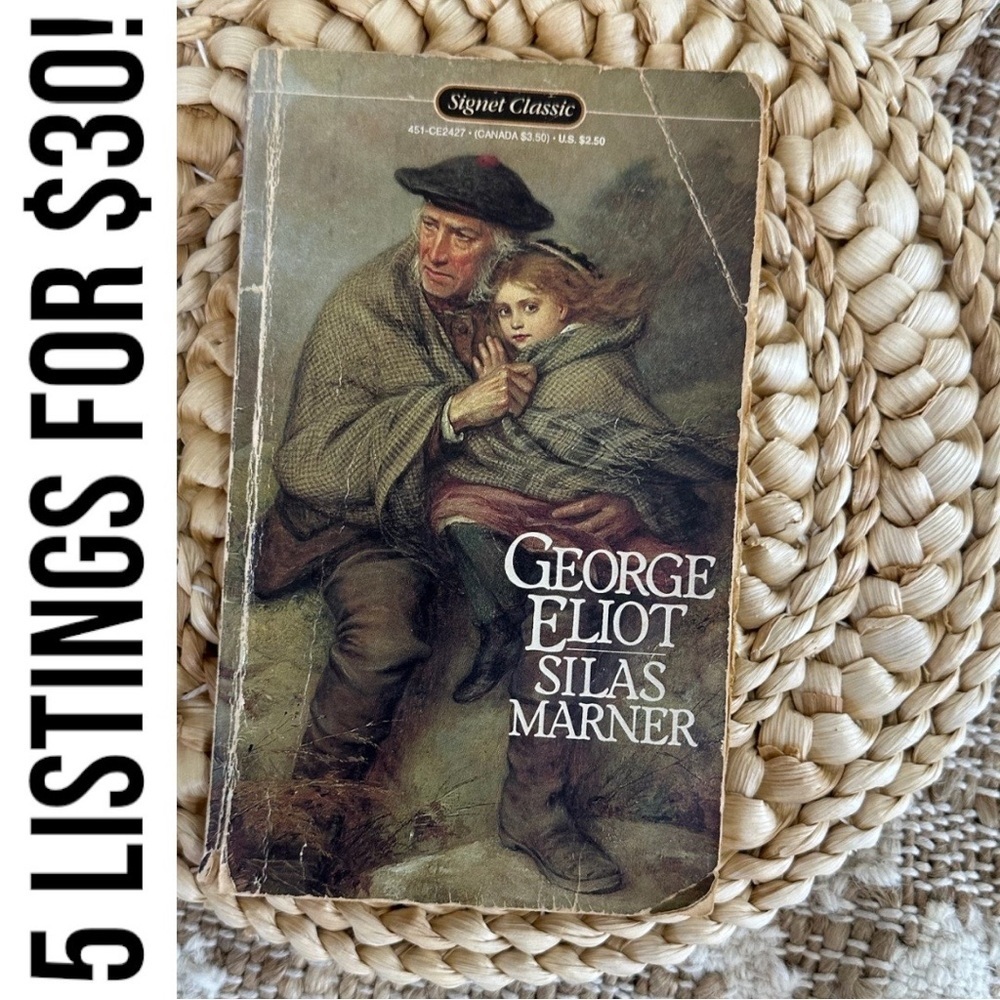 Vintage George Eliot 'Silas Marner' Book